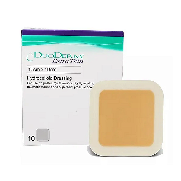 Curativo Hidrocoloide DuoDerm CGF 10cm X 10cm Unidade Convatec