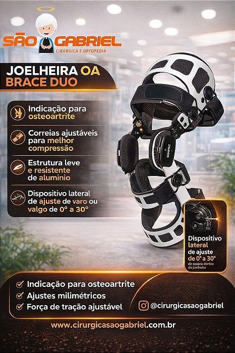 Joelheira OA Brace Duo Ref:553 Salvapé