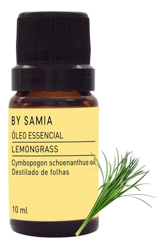Óleo Essencial Lemongrass 10ml By Samia