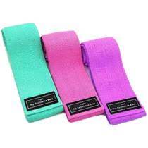 Kit 3 Faixas Elasticas De Exercicio Hip Resistance Bands Alux