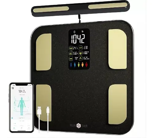 Balança Digital De Bioimpedância Techline