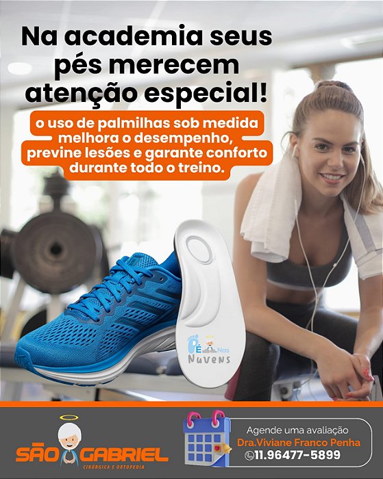 Palmilha Sob Medida para Esporte