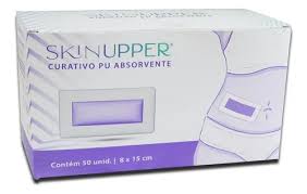 Curativo 8cm x 15cm Com Gases Absorvente- Skinupper 01unidade