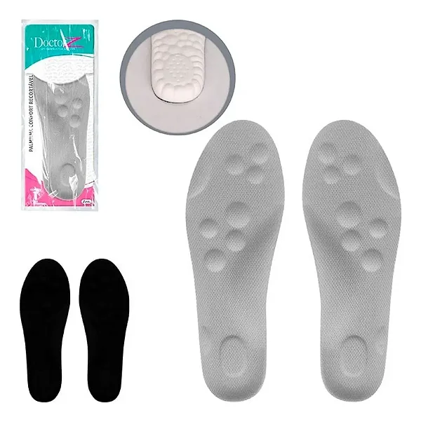 Palmilha Confort Doctor Z Recortável Anatômica Macia 35-39