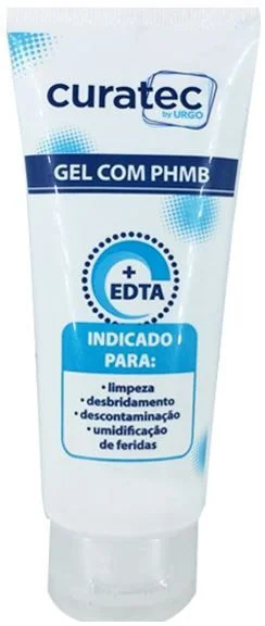 Curatec Gel De Limpeza Feridas Com Phmb Edta 100ml - Curatec