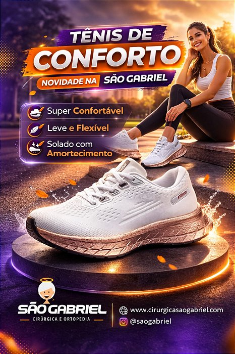 Tenis Feminino Branco Gaspea 4841700 Actvitta