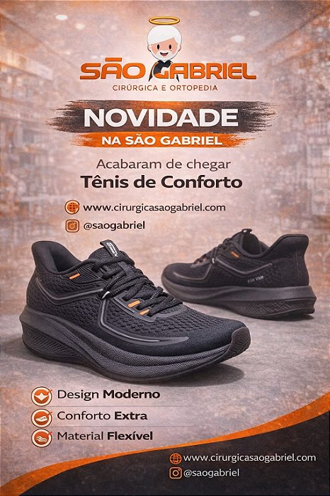 Tenis Masculino Preto 4938106 Actvitta