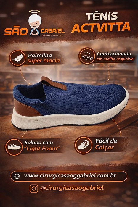 Tenis Masculino Preto 60011203 Actvitta