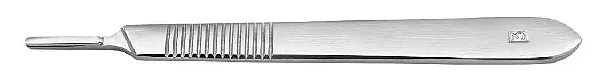 Cabo de Bisturi Inox 14cm Nº3