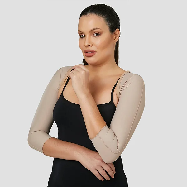 Mangas Lipo De Braços Bolero Tecido Especial Emana EM302 New Form