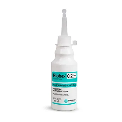 Riohex 0,2% Dermo Suave 100ml - Rioquímica