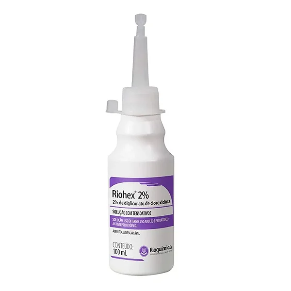 Riohex 2% Degermante 100ml Rioquímica