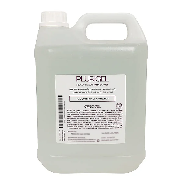 Gel Condutor para Ultrassom Plurigel Carbogel 5kg