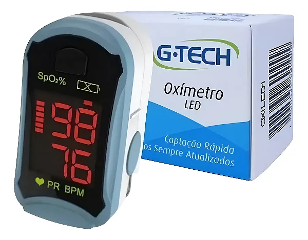 Oximetro de Pulso Dedo Gtech led