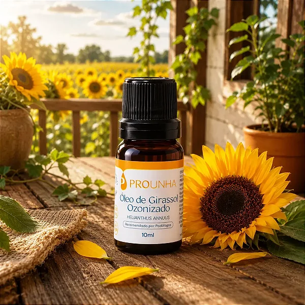 Prounha - Óleo De Girassol Ozonizado 10ml