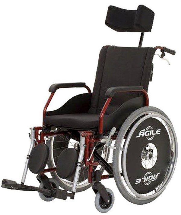 Cadeira de Rodas Agile Reclinável
