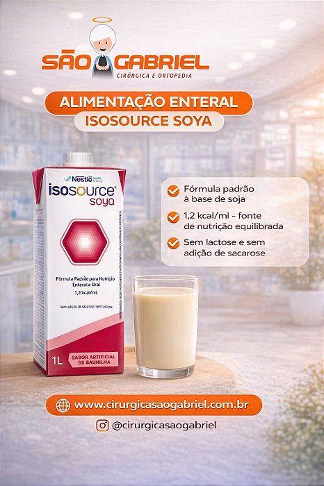 Isosource Soya - 1000ml Néstle