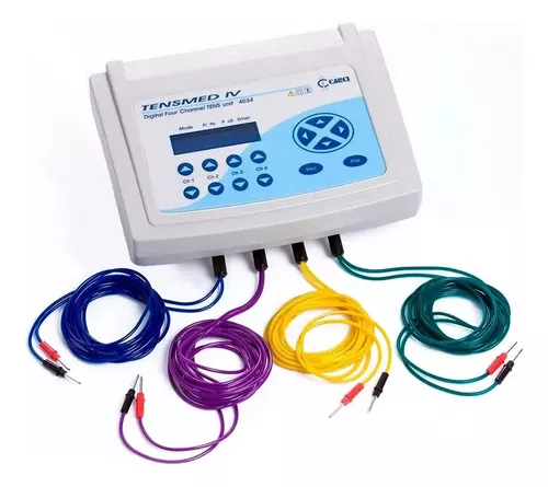 Tensmed 4 Eletroestimulador Para Fisioterapia 4 Canais