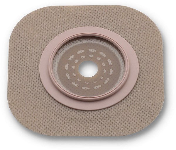 Placa para bolsa de colostomia 102 mm microporosa