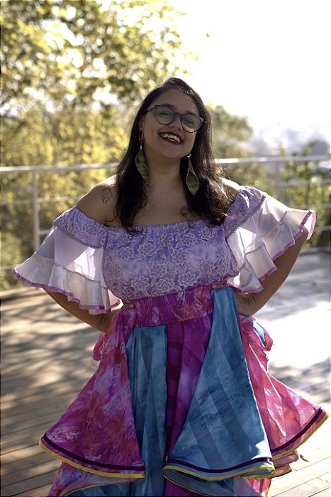 Ciganinha Rendada lilás