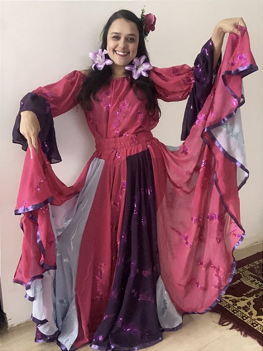 Conjunto Bordado Colors