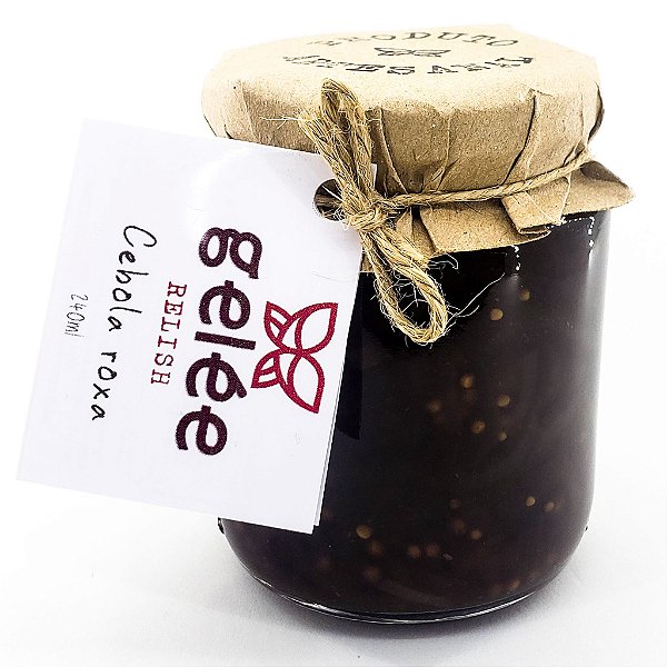 Relish de Cebola roxa