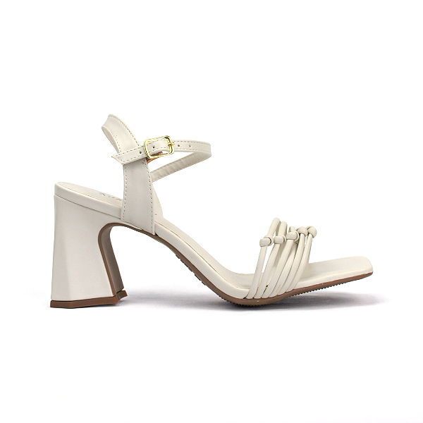 Sandália Napa Off White Kah Bispo