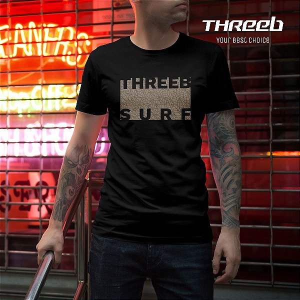 Camiseta Masculina Threeb Surf