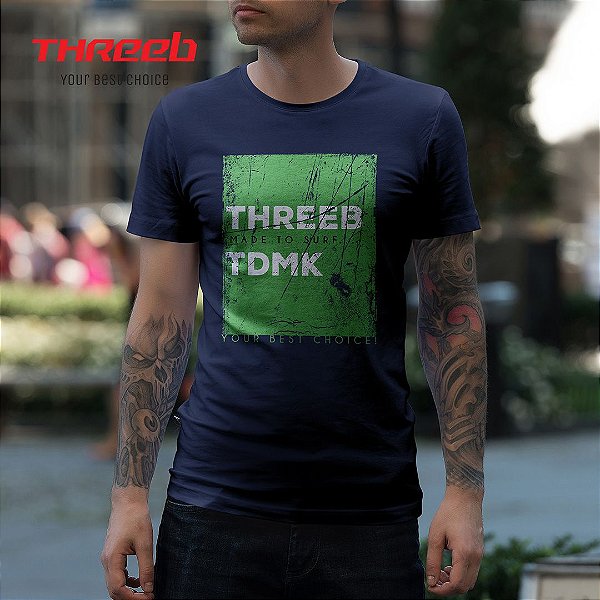 Camiseta Masculina Threeb TDMK