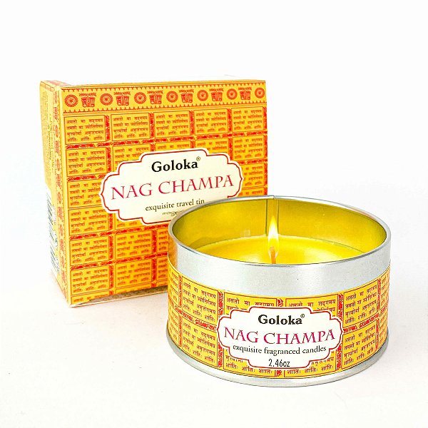 Vela Aromática  Nag Champa - Goloka - 70g