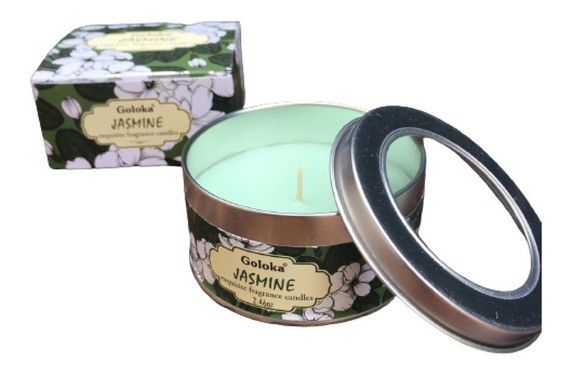 Vela Aromática Jasmim   Goloka - 70g