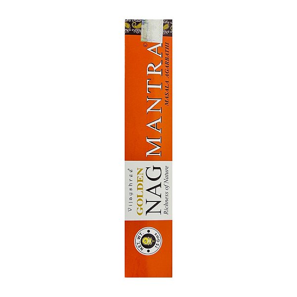 Incenso Massala Golden Nag - Mantra