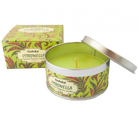 Vela Aromática Citronela - Goloka - 70g