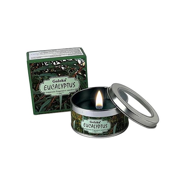 Vela Aromática  Eucalipto - Goloka - 70g