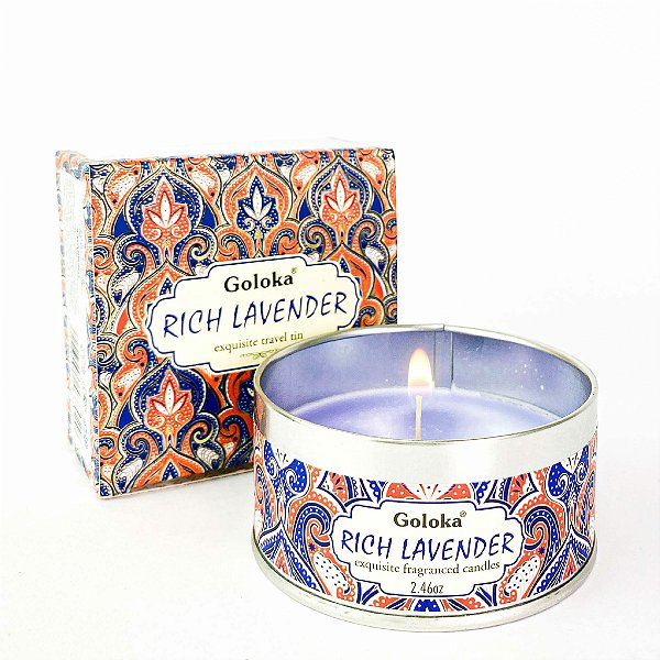 Vela Aromática  Lavanda - Goloka - 70g