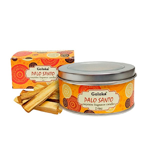 Vela Aromática Palo Santo - Goloka 70g