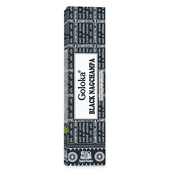 Incenso Indiano Goloka - Black Nagchampa