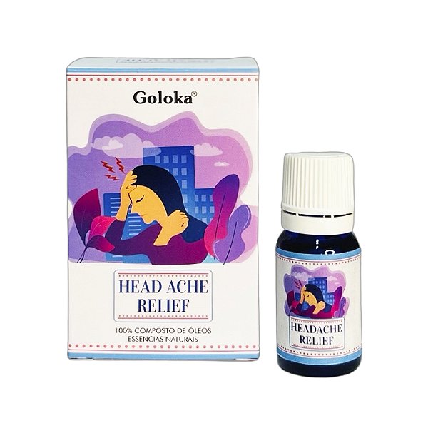 ÓLEO ESSENCIAL GOLOKA BLEND - ALIVIA DOR DE CABEÇA