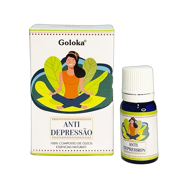 ÓLEO ESSENCIAL GOLOKA BLEND - ANTI DEPRESSÃO