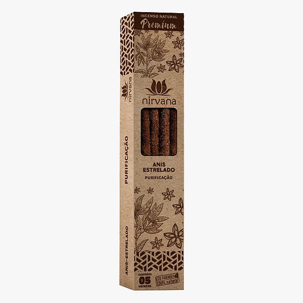 Incenso Nirvana - Linha Premium - Anis Estrelado