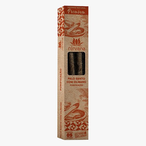 Incenso Nirvana - Linha Premium - Palo Santo C/ Olibano