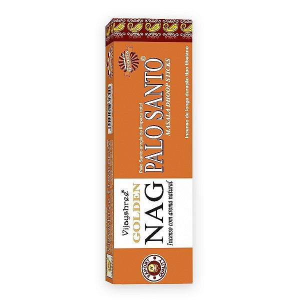 Incenso Indiano Golden Nag Dhoop Sticks - Palo Santo