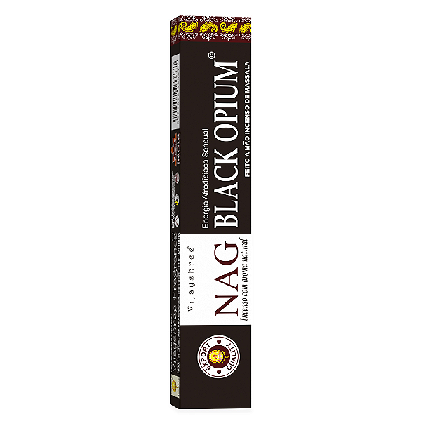 Incenso Golden Nag Massala - Black Opium - 15 varetas