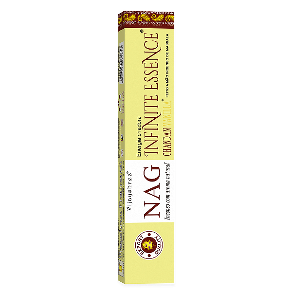 Incenso Golden Nag Massala - Infinite Essence - 15 varetas