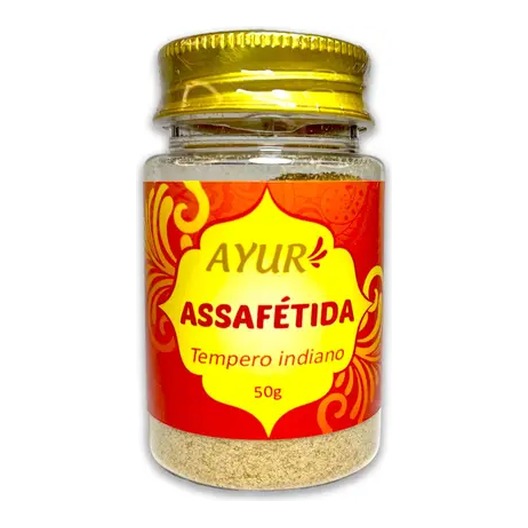 Assafétida Em Pó Ayur 50g - Tempero Indiano