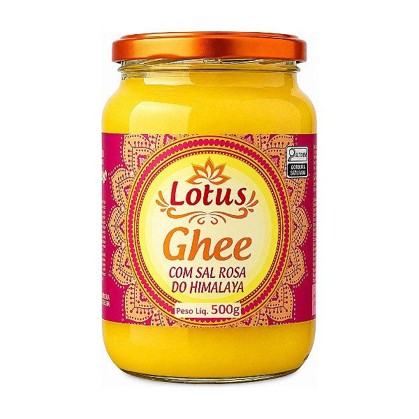 Manteiga GHEE com Sal Rosa 500G - Lotus