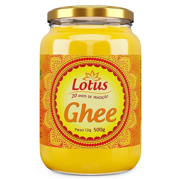 Manteiga Ghee Tradicional 500g Lotus - Zero Lactose