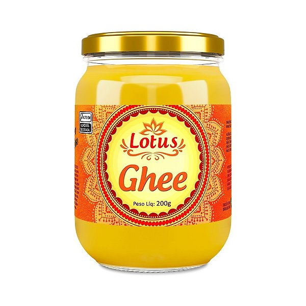 Manteiga Ghee Tradicional 200g Lotus Zero lactose