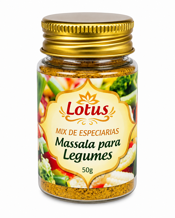 Tempero Massala Para Legumes Lotus - 50g