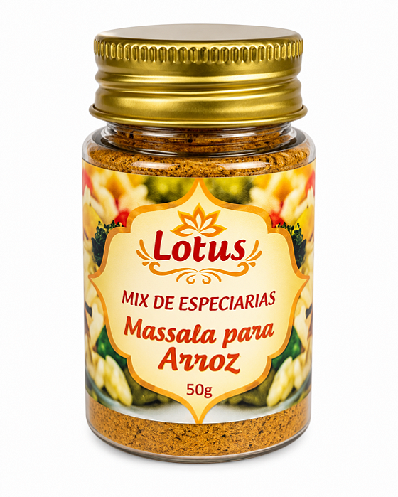 Tempero Massala Para Arroz Lotus - 50g